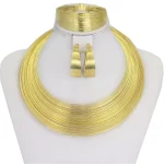 Colliers africains - Plastron ethnique