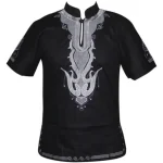 Chemises africaines pour homme à motif traditionnel