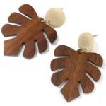 Boucles d'oreilles inspirées de l'Afrique