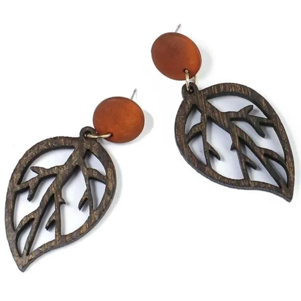 Boucles d'oreilles africaines pendantes – Image 3
