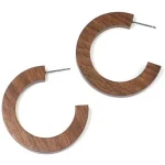 Boucles d'oreilles anneaux africains