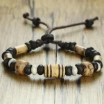 Bracelets africains pour homme en perles