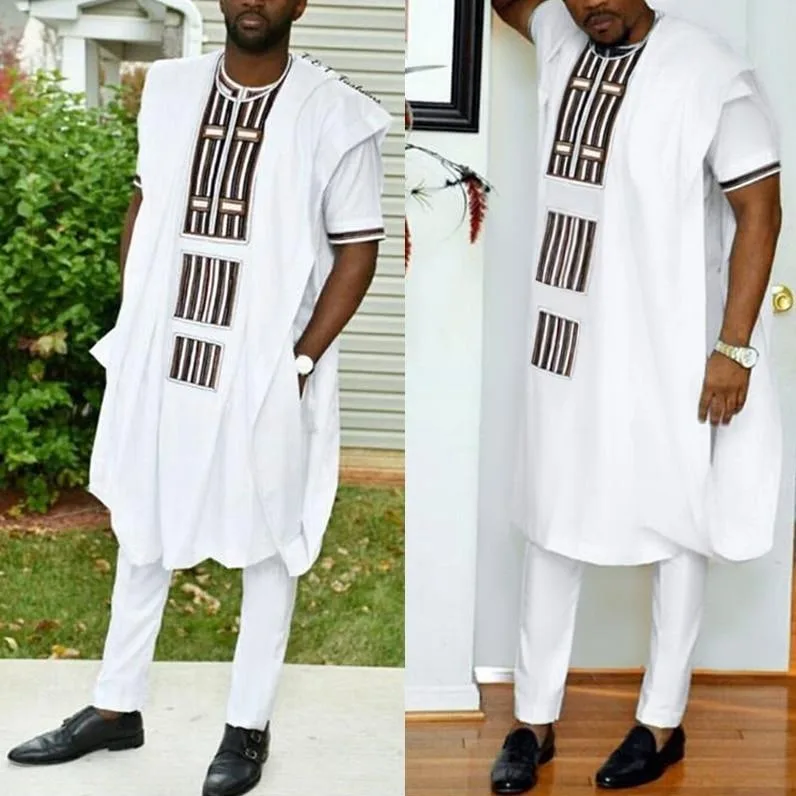 Boubous africains pour homme - Élégance sénégalaise