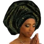 Foulard africain pour cheveux féminins
