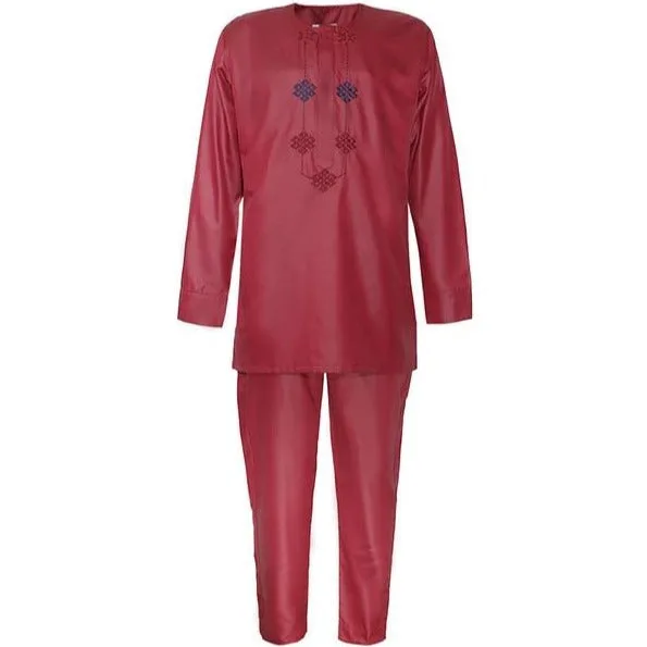Boubous africains pour homme ensemble deux pièces – Image 3