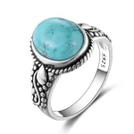 Bagues africaines - Ethnique turquoise