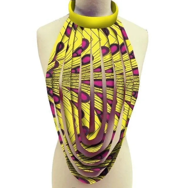 Colliers africains en tissu – Image 2