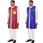 Boubous africains pour homme - Boubou court