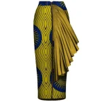 Jupes africaines en tissu droit
