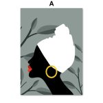 tableau africain portrait