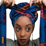 Foulard africain pour femme