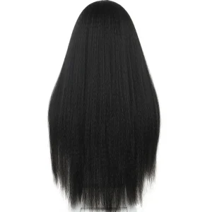 Perruques afro ébène satinée