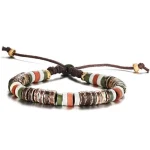 Bracelets africains fantaisie perlés