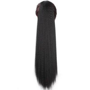 Perruques afro queue de cheval