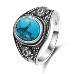 Bagues africaines - Turquoise africaine