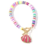 Bracelets africains avec coquillages
