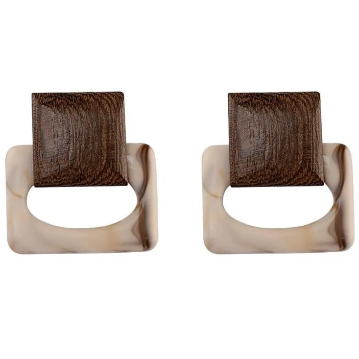 Boucles d'oreilles inspirées par l'Afrique