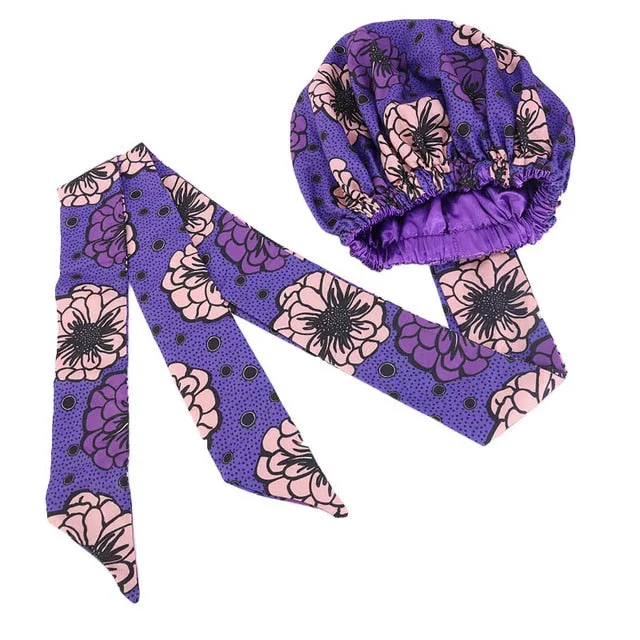 Foulard africain chapeau enveloppant – Image 4