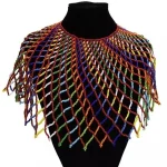 Colliers africains en perles