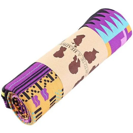 Foulard africain turban bazin – Image 4