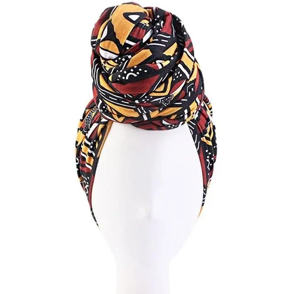 Foulard africain en tissu wax – Image 2