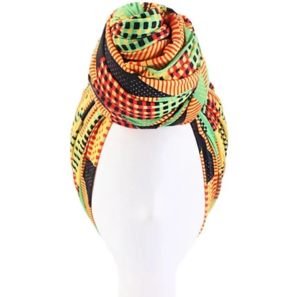 Foulard africain en tissu wax – Image 3