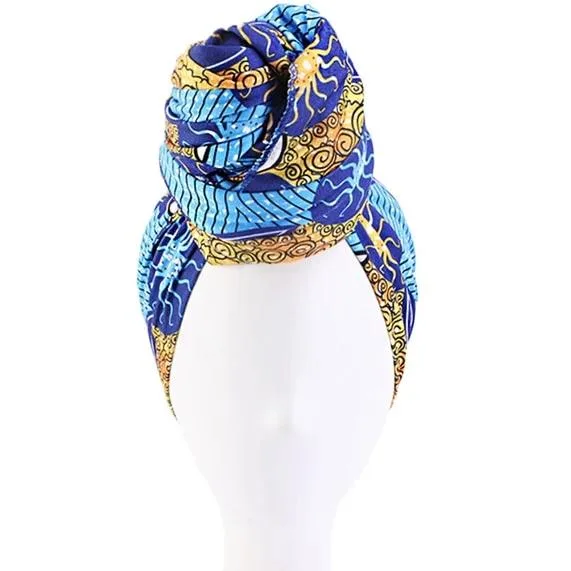 Foulard africain en tissu wax – Image 5