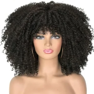 Perruques afro bouclées