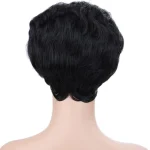 Perruques afro courte noire