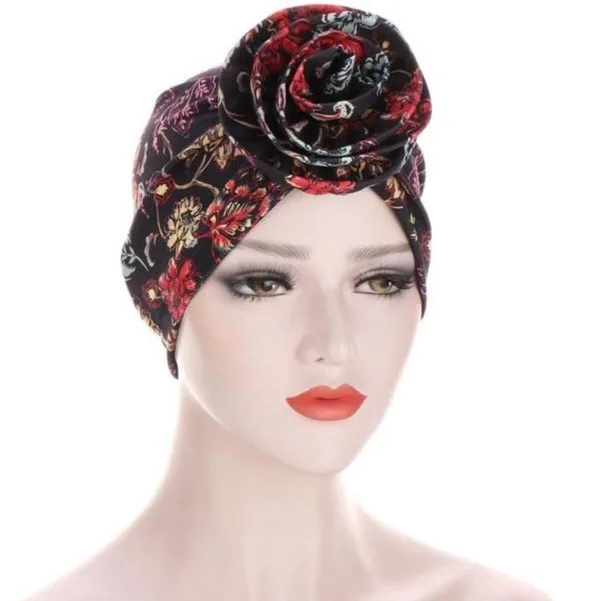 Foulard africain turban préformé – Image 2