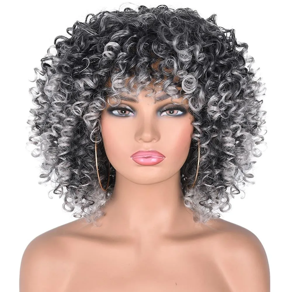 Perruques afro grise – Image 2