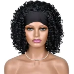 Perruques afro et bandeau intégré