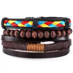 Bracelets africains à motifs traditionnels