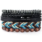 Ensemble de bracelets ethniques
