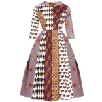 Robe africaine élégante et longue