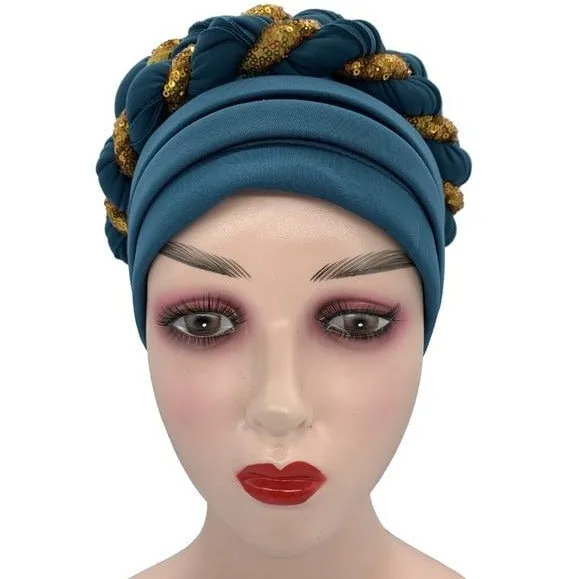 Foulard africain - Turban pour femme – Image 5