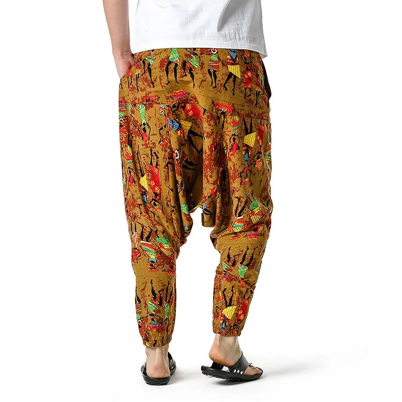Pantalons africains hommes à motifs