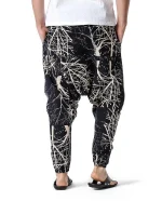 Pantalons africains hommes noir
