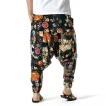 Pantalons africains hommes - coupe large