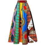 Jupes africaines en tissu traditionnel