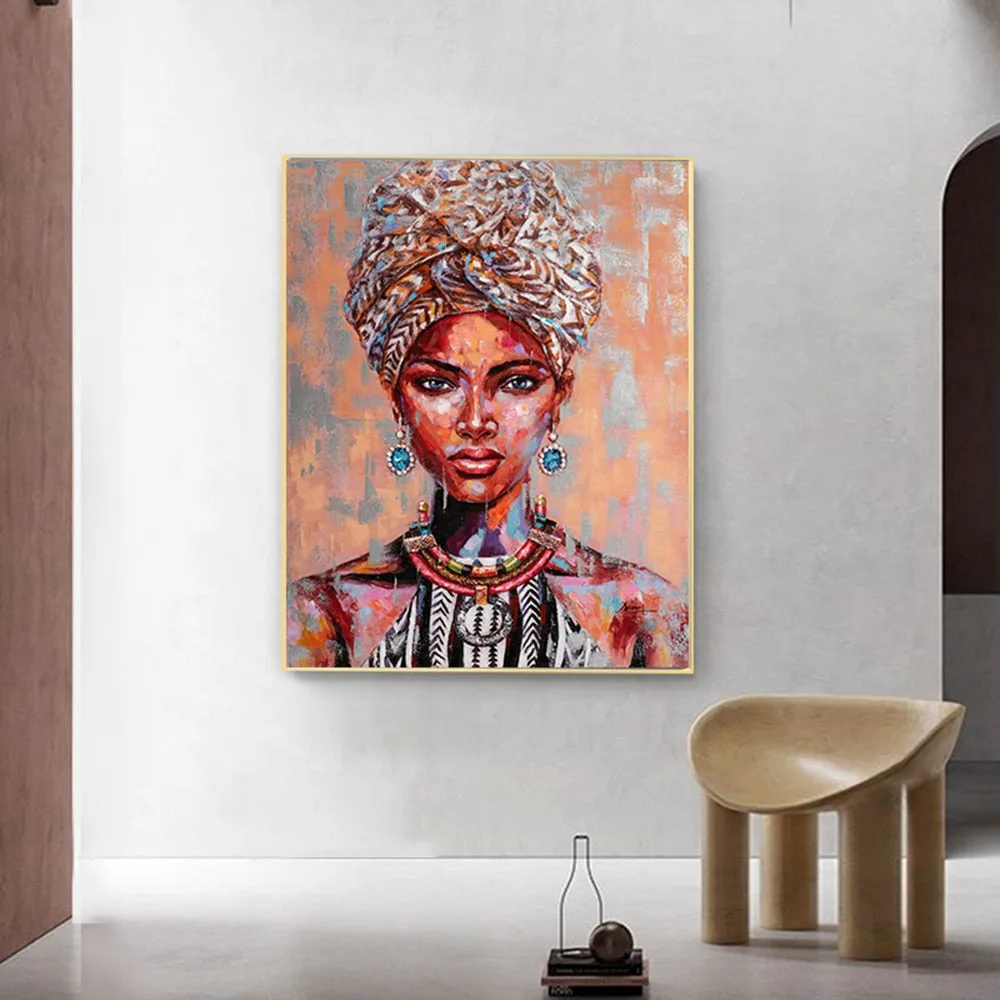 Tableaux africains traditionnels stylisés