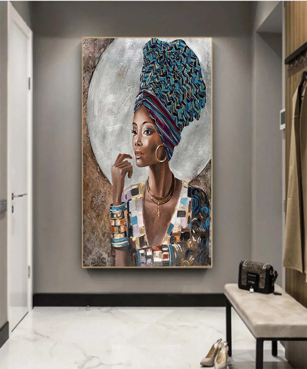 Tableaux africains traditionnels - Toile décorative africaine