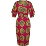 Robe africaine en pagne