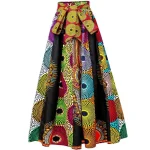 Jupes africaines taille haute