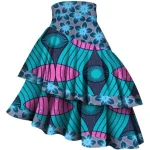 Jupes africaines bleues