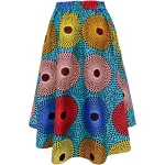 Jupes africaines en wax pour femme