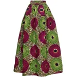 Jupes africaines taille haute en tissu traditionnel
