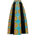 Jupes africaines en tissu wax