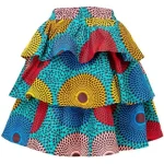 Jupes africaines légères et colorées