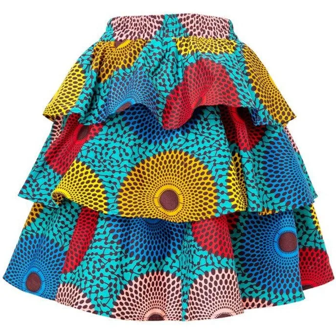 Jupes africaines légères et colorées